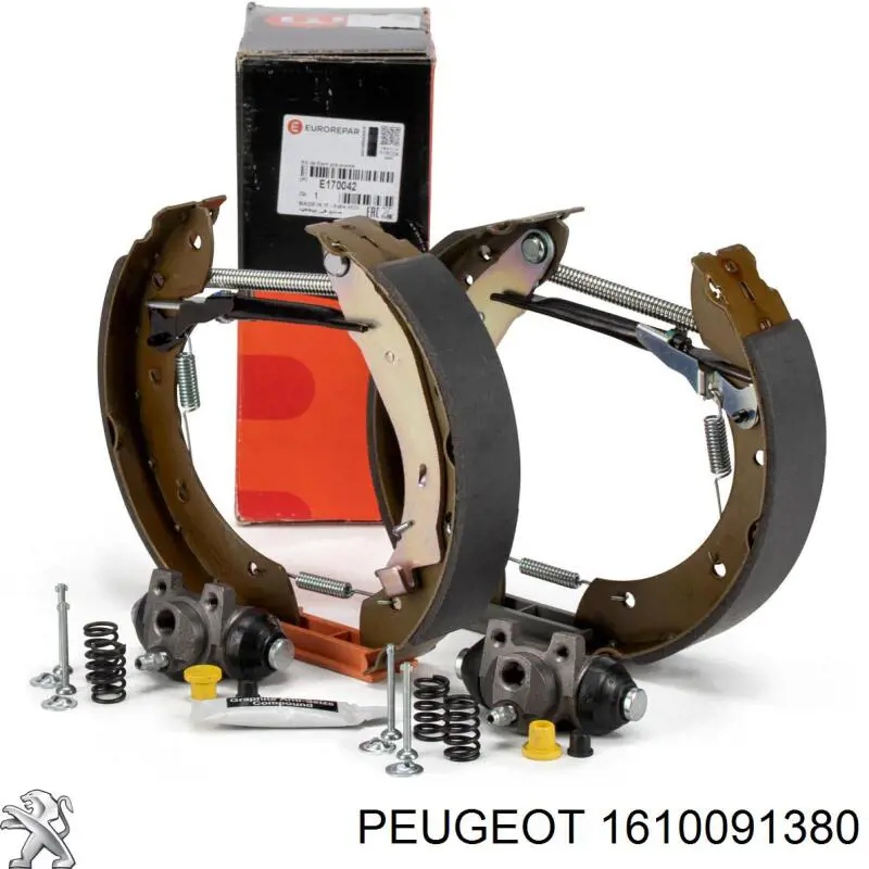 Задние колодки пежо 406