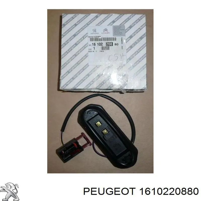 1610220880 Peugeot/Citroen sensor de fechamento de portas (interruptor de fim de carreira)