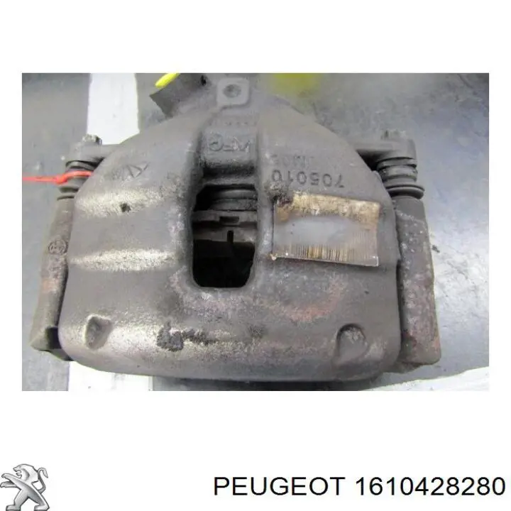 1610428280 Peugeot/Citroen Суппорт тормозной, передний, правый
