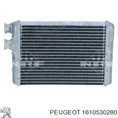 Радиатор печки (отопителя) Peugeot/Citroen 1610530280
