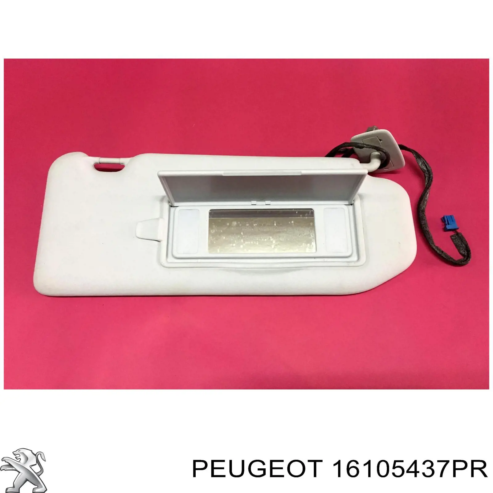 16105437PR Peugeot/Citroen Козырек противосолнечный