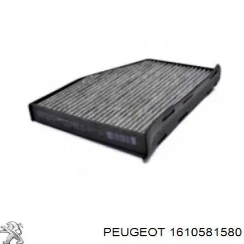 Filtro de habitáculo 1610581580 Peugeot/Citroen