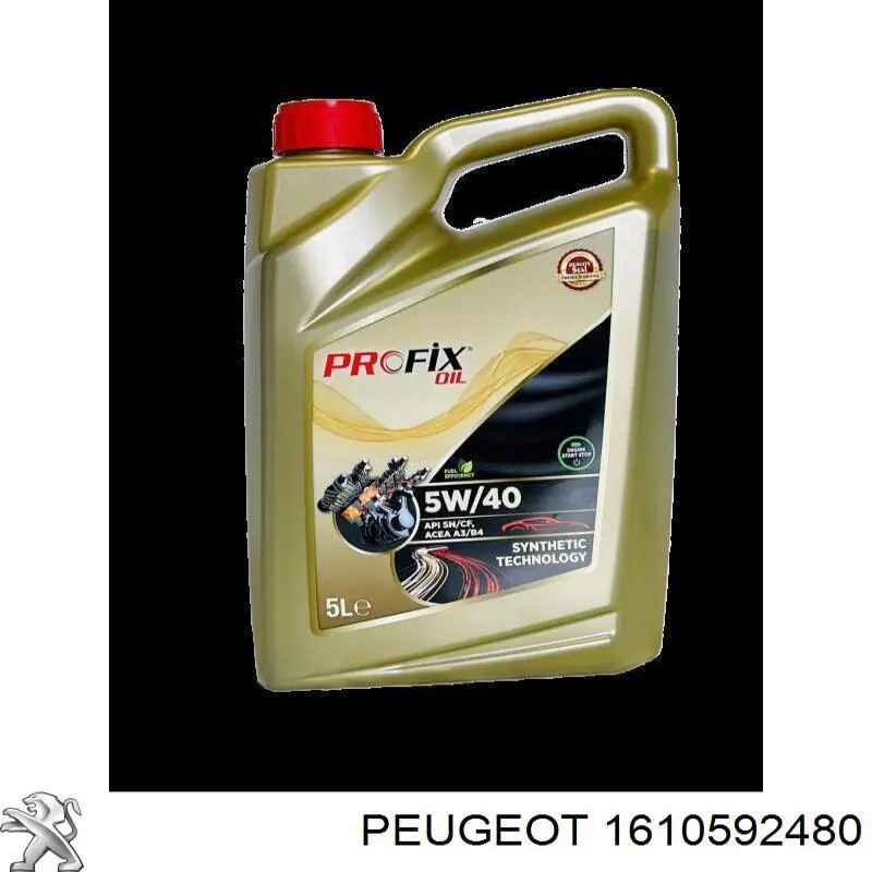 Filtro de habitáculo 1610592480 Peugeot/Citroen