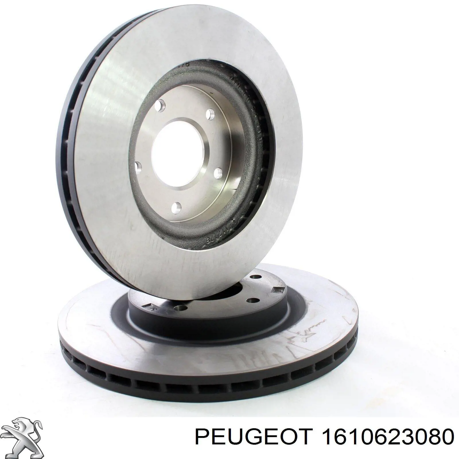 1610623080 Peugeot/Citroen диск тормозной передний