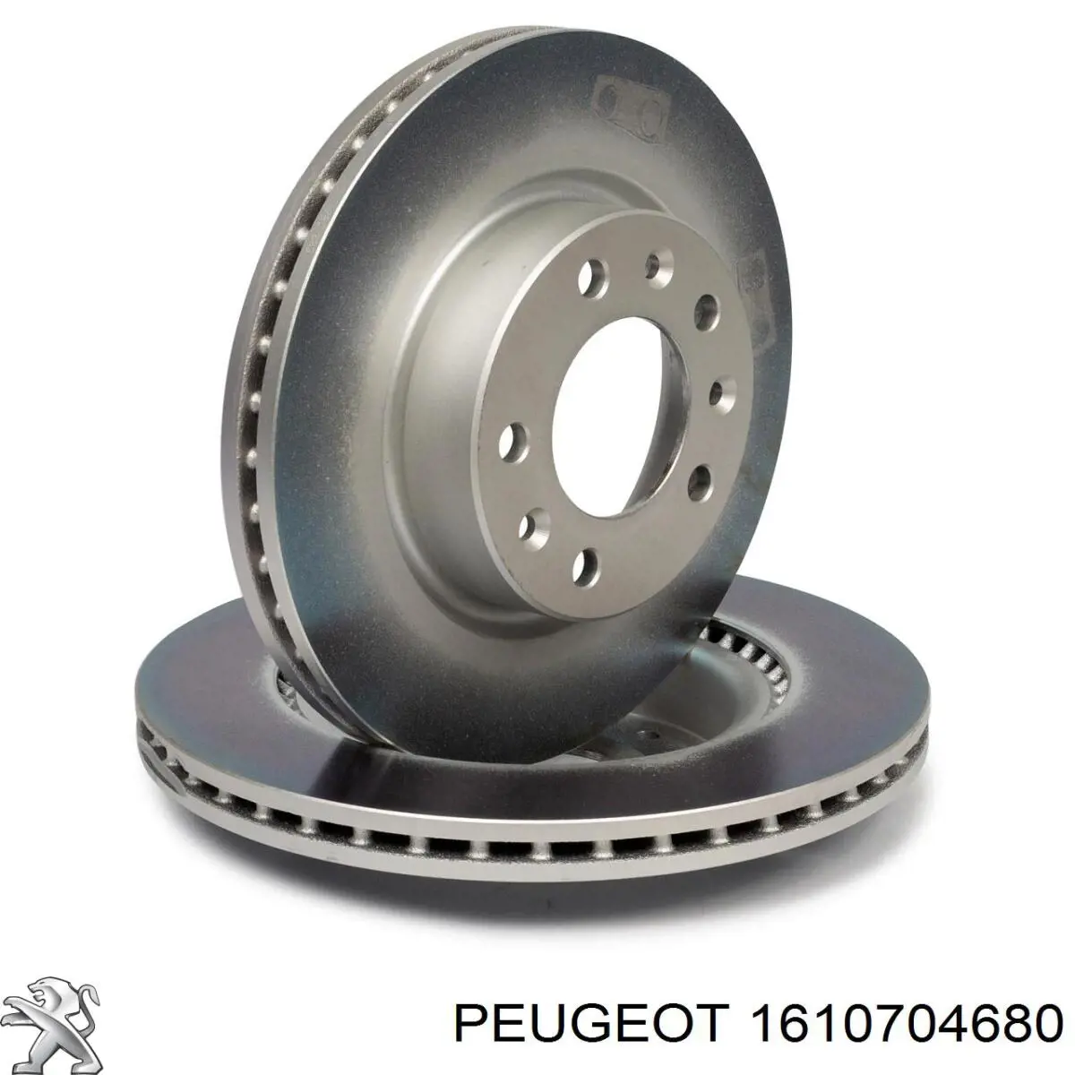 Передние тормозные диски 1610704680 Peugeot/Citroen