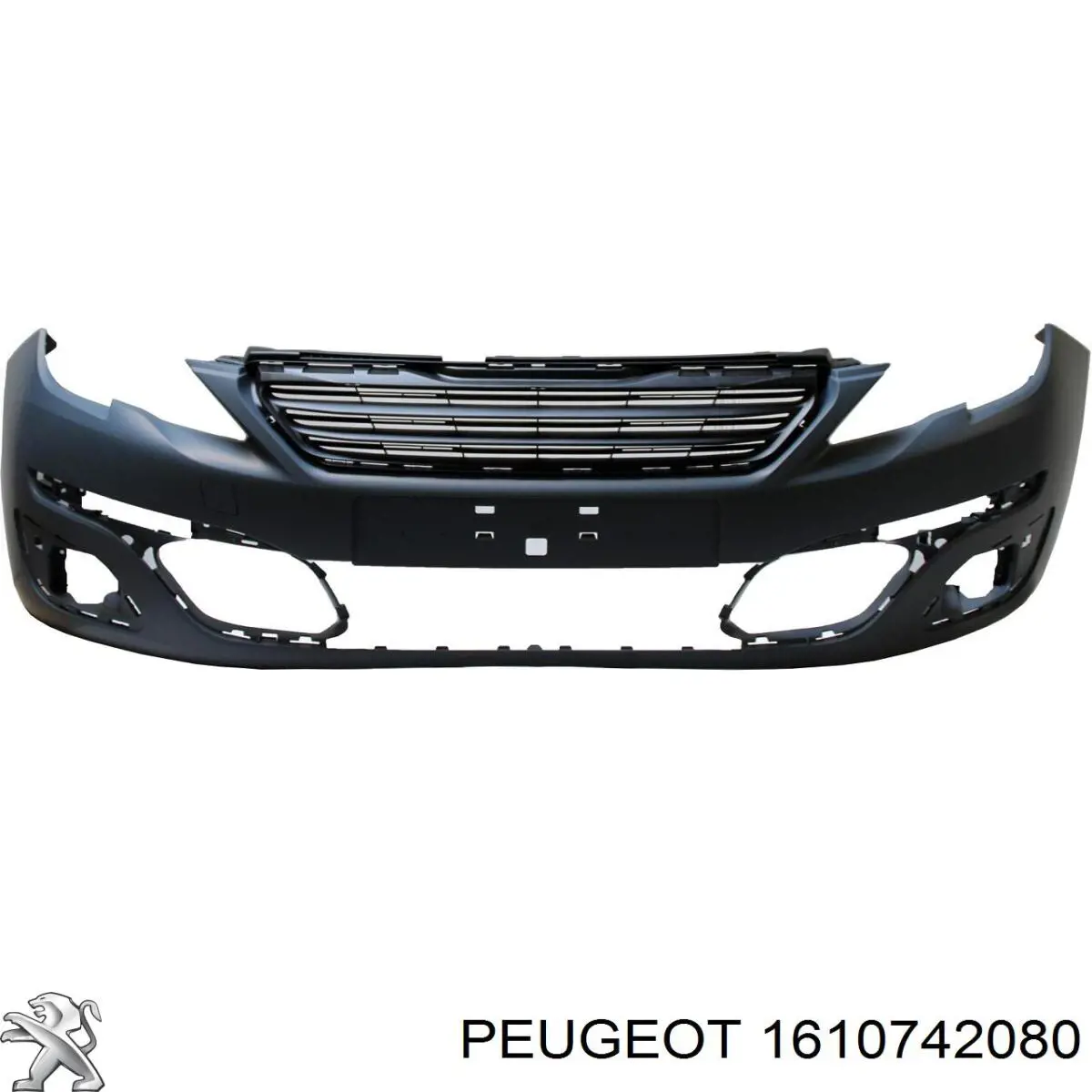 1610742080 Peugeot/Citroen pára-choque dianteiro