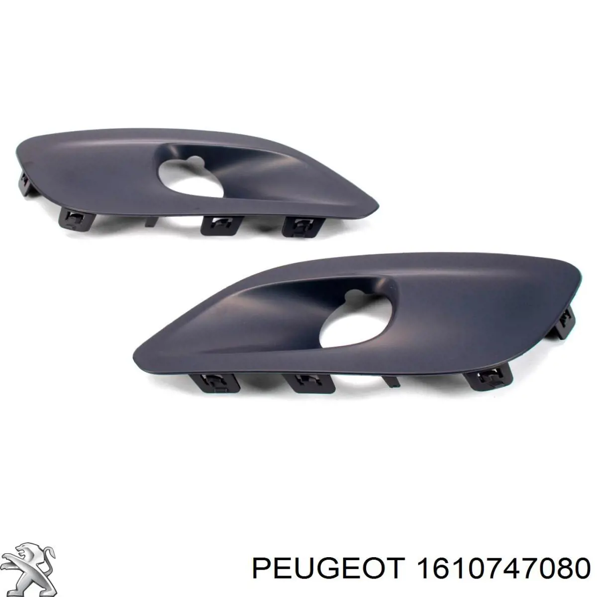 Embellecedor, faro antiniebla 1610747080 Peugeot/Citroen