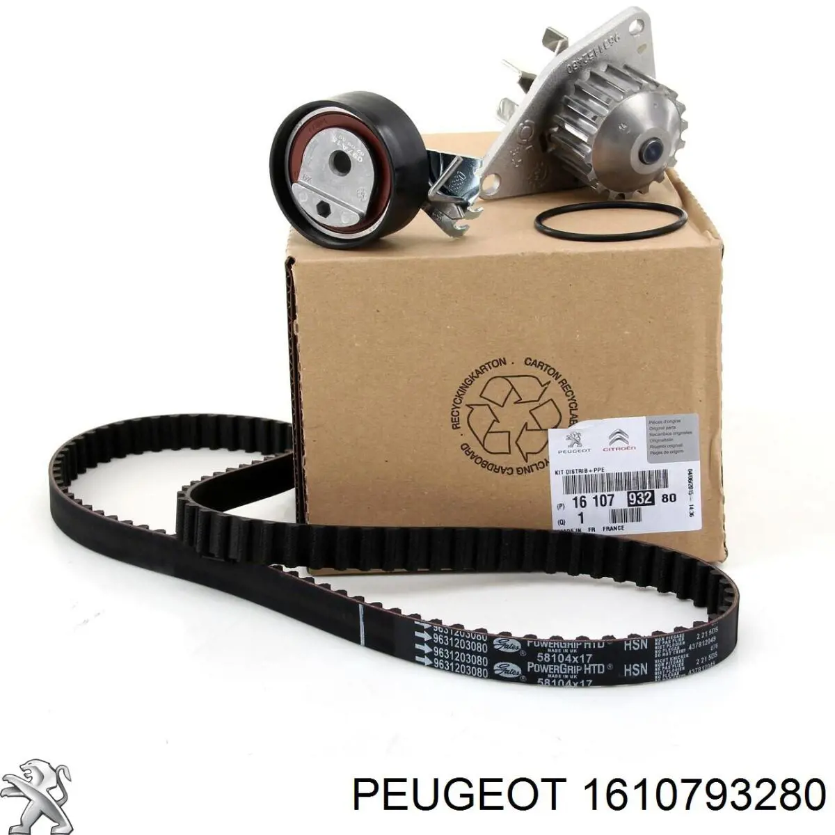 1610793280 Peugeot/Citroen комплект грм