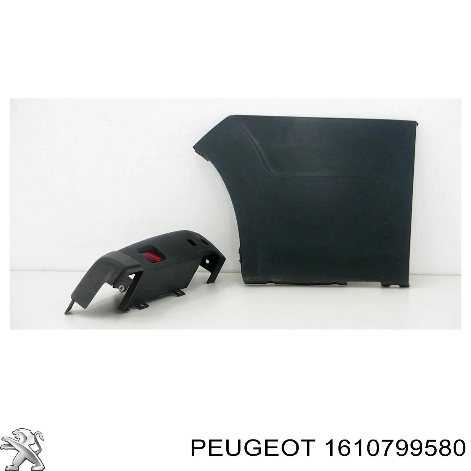 1610799580 Peugeot/Citroen gozno esquerdo superior da porta traseira (batente)