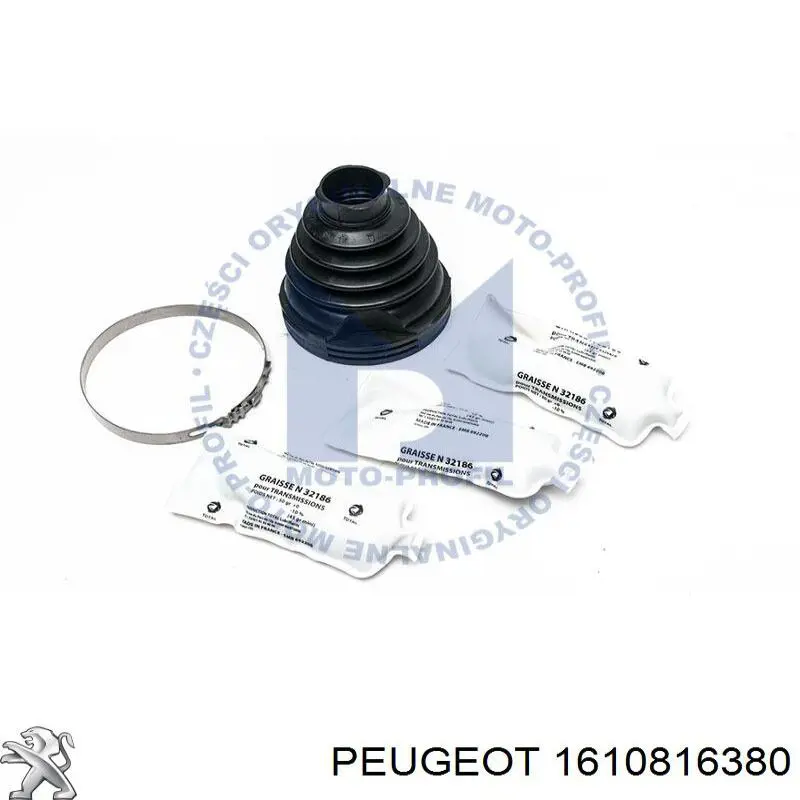 Пыльник шарнира угловых скоростей внутренний передний Peugeot/Citroen 1610816380 цена, от 16.93 USD