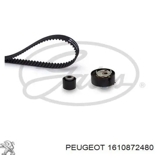 1610872480 Peugeot/Citroen correia do mecanismo de distribuição de gás, kit