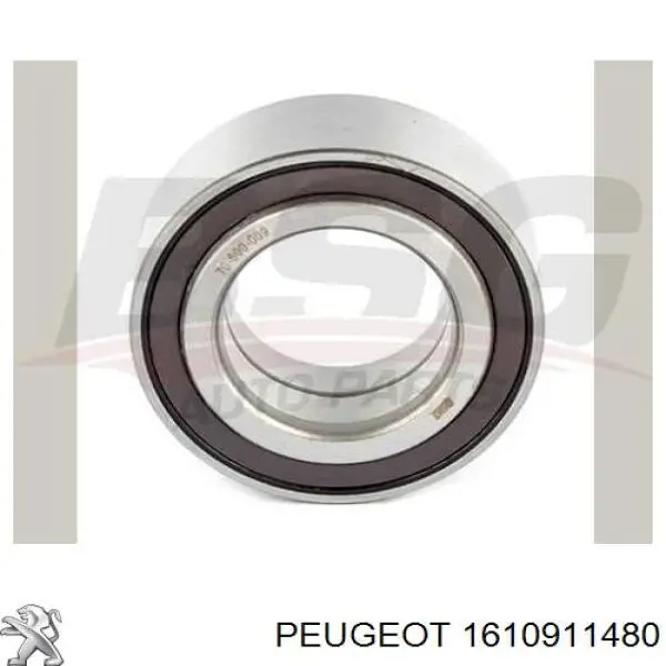 Cojinete de rueda delantero 1610911480 Peugeot/Citroen