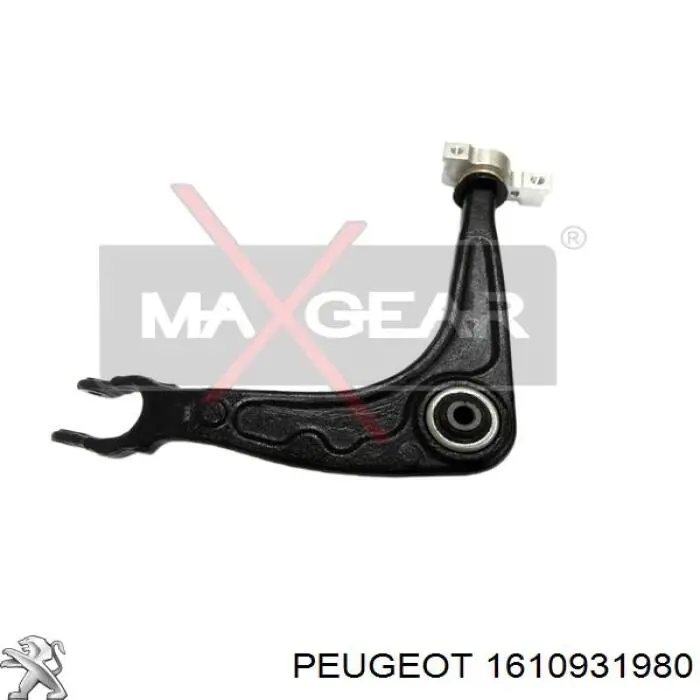 1610931980 Peugeot/Citroen Сайлентблок нижнего переднего рычага