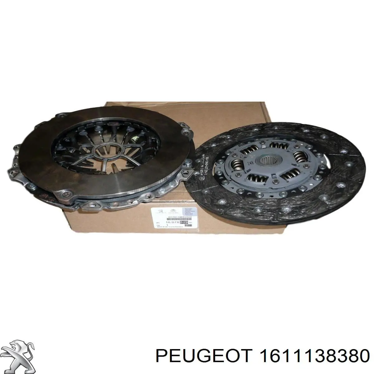 Купить 1611138380 Peugeot/Citroen Комплект сцепления (диск, корзина, подшипник)