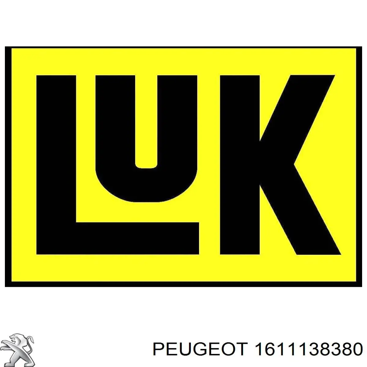 Комплект сцепления (3 части) Peugeot/Citroen 1611138380 цена, от 221.84 USD
