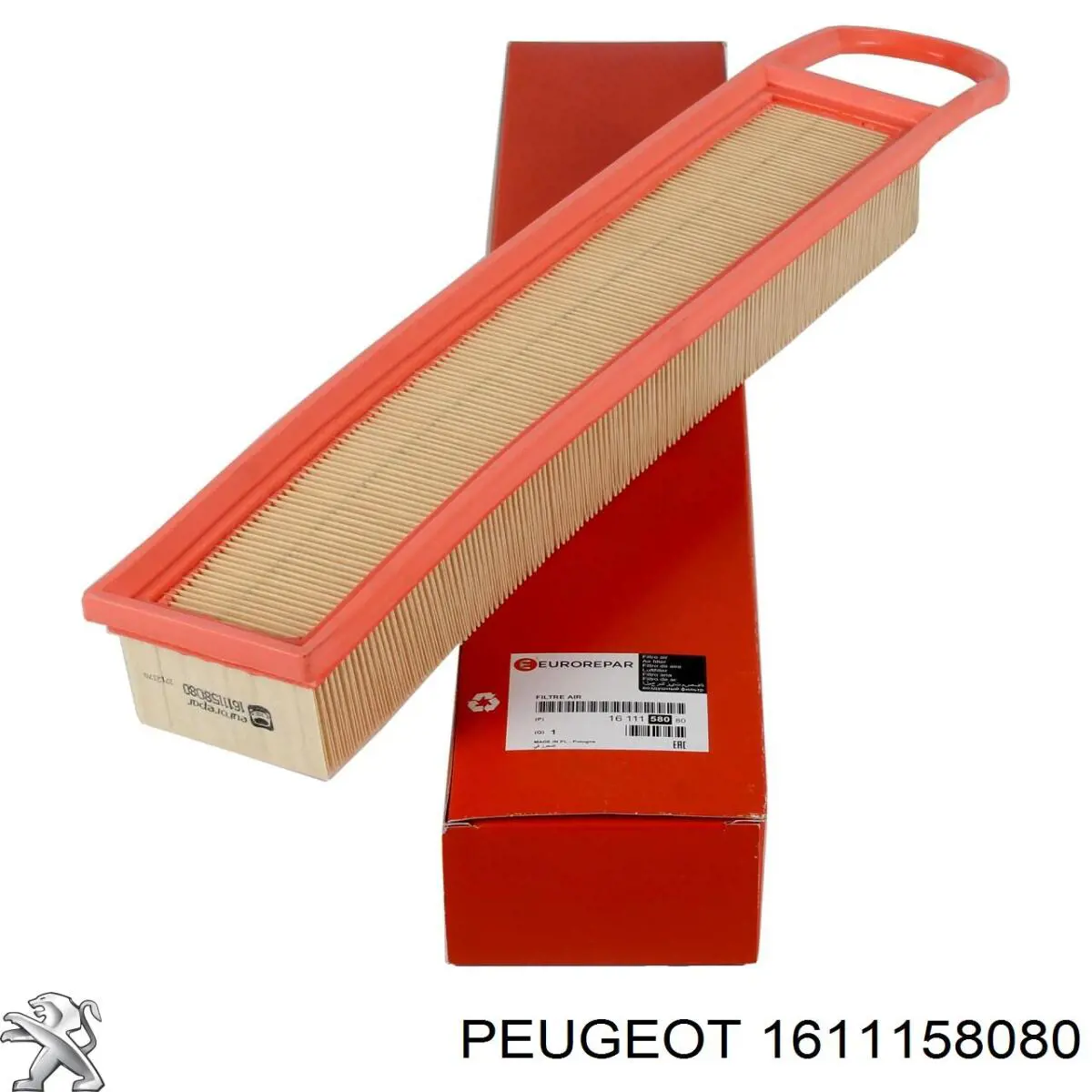 1611158080 Peugeot/Citroen воздушный фильтр