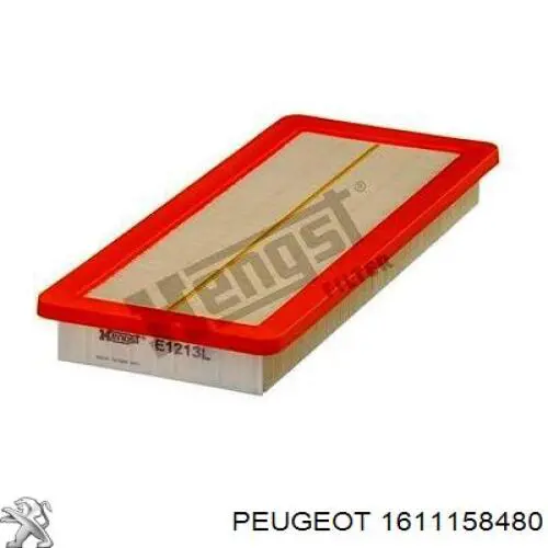 1611158480 Peugeot/Citroen воздушный фильтр