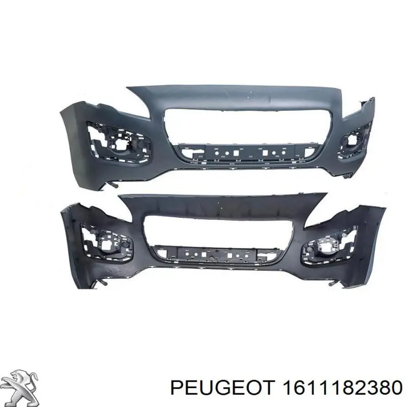 1611182380 Peugeot/Citroen pára-choque dianteiro