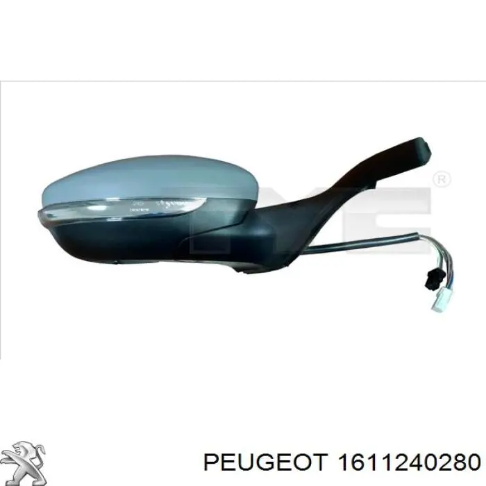 Зеркало заднего вида, левое Peugeot/Citroen 1611240280 цена, от 76.77 USD