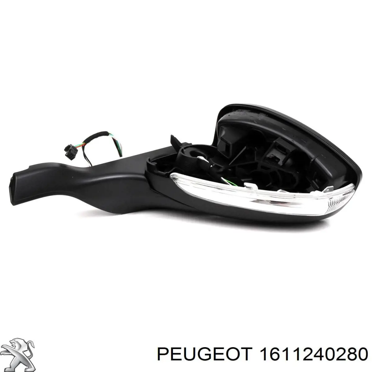 Купить 1611240280 Peugeot/Citroen Наружное зеркало левое