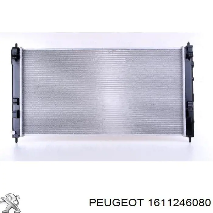1611246080 Peugeot/Citroen radiador de esfriamento de motor