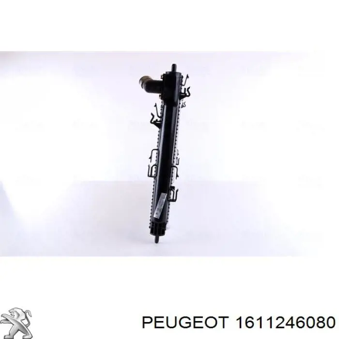 Radiador refrigeración del motor 1611246080 Peugeot/Citroen