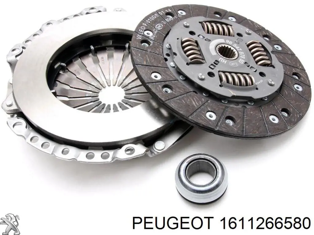 Kit de embrague (3 partes) 1611266580 Peugeot/Citroen