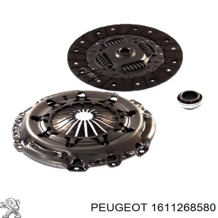 Купить 1611268580 Peugeot/Citroen Комплект сцепления (диск, корзина, подшипник)