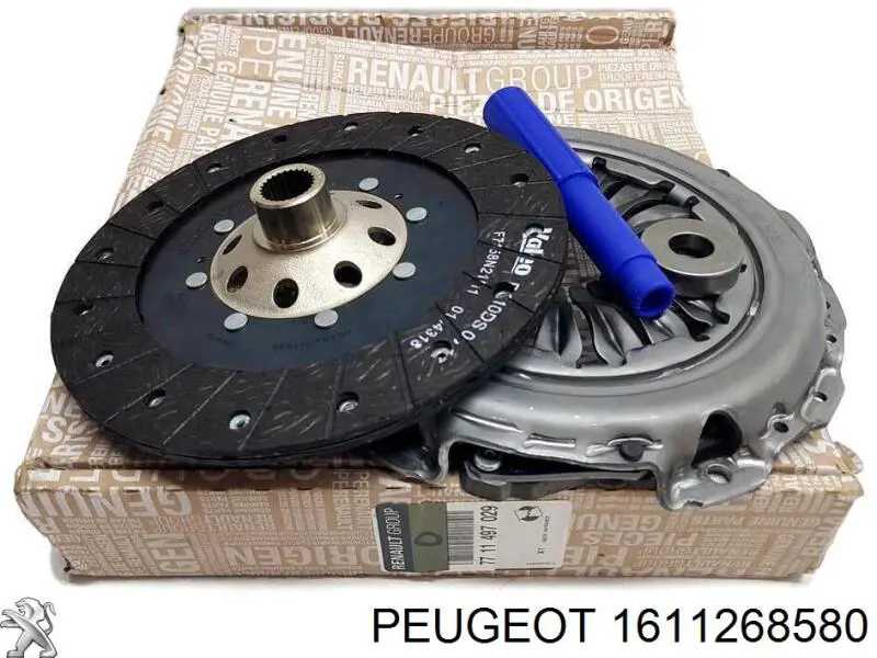 Комплект сцепления (3 части) Peugeot/Citroen 1611268580 цена, от 118.54 USD