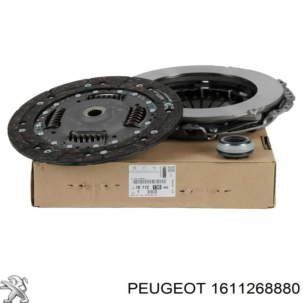 Kit de embrague (3 partes) 1611268880 Peugeot/Citroen