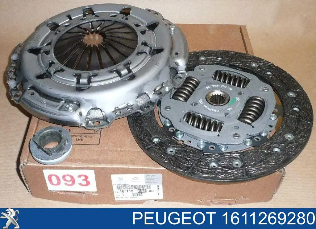 1611269280 Peugeot/Citroen kit de embraiagem (3 peças)