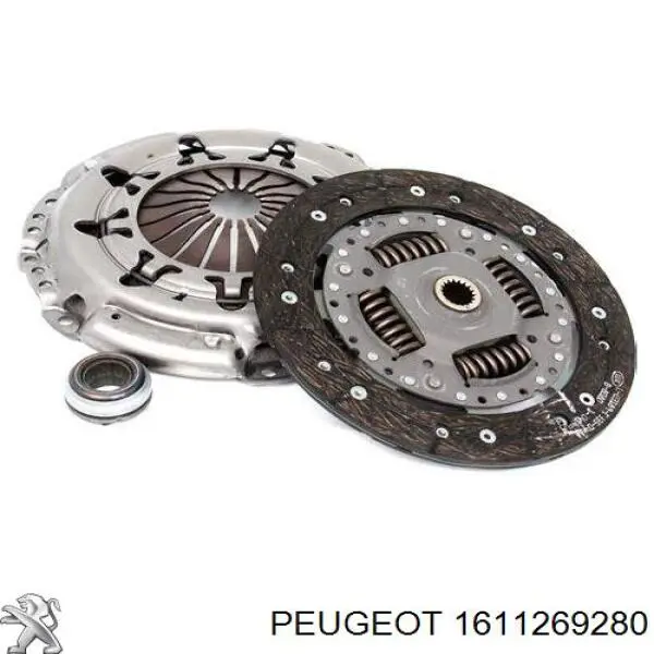 Kit de embrague (3 partes) 1611269280 Peugeot/Citroen