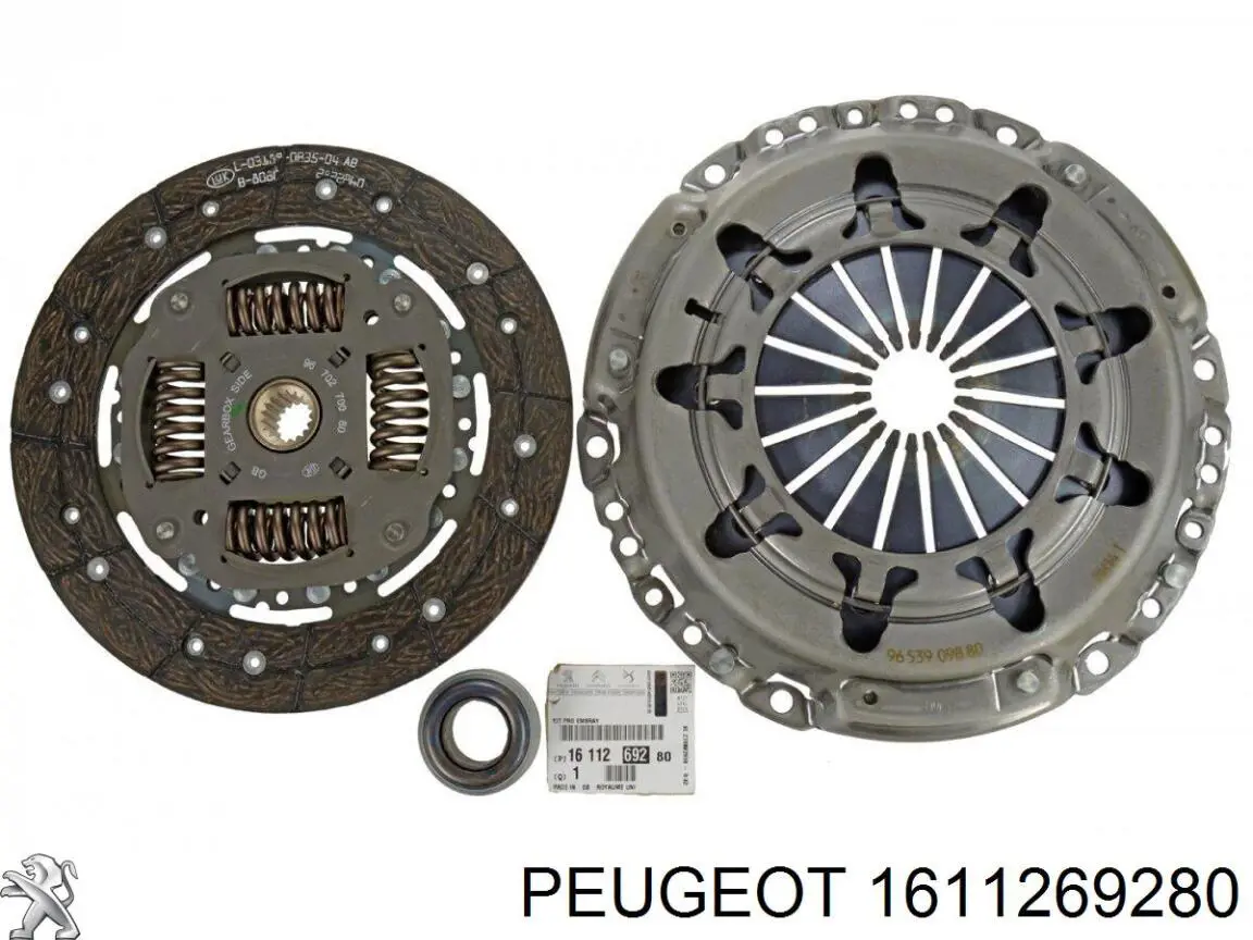Комплект сцепления (3 части) Peugeot/Citroen 1611269280 цена, от 181.48 USD