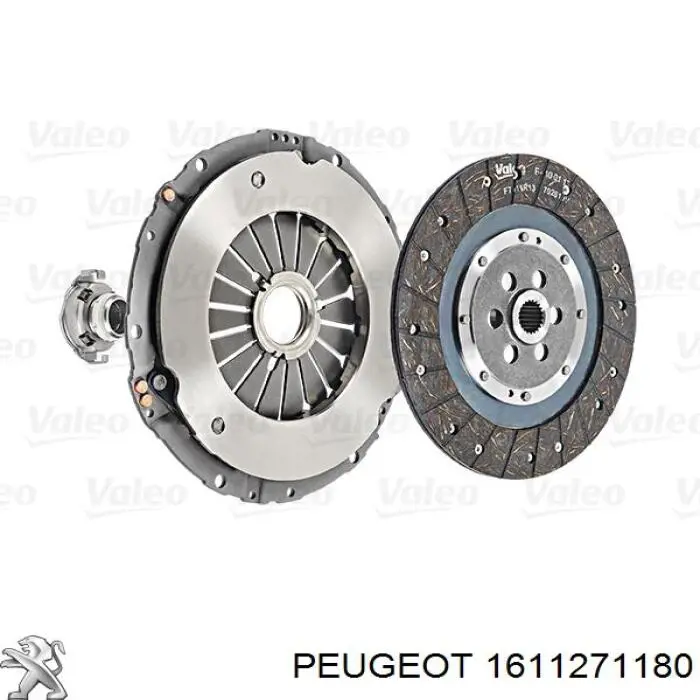 Kit de embrague (3 partes) 1611271180 Peugeot/Citroen
