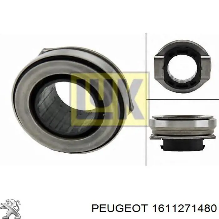 Подшипник сцепления выжимной Peugeot/Citroen 1611271480