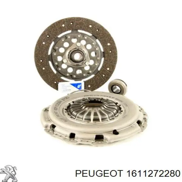 1611272280 Peugeot/Citroen kit de embraiagem (3 peças)
