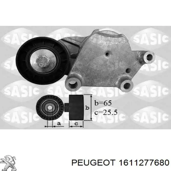 Купить 1611277680 Peugeot/Citroen Ремень приводной