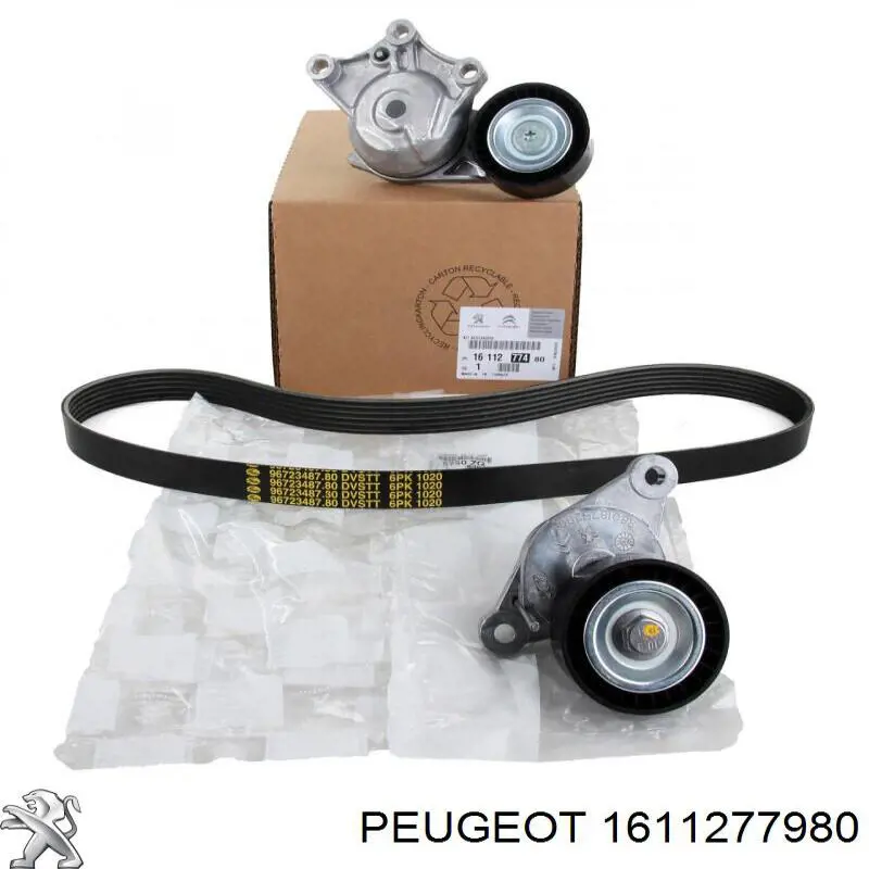 1611277980 Peugeot/Citroen Ремень приводной, комплект