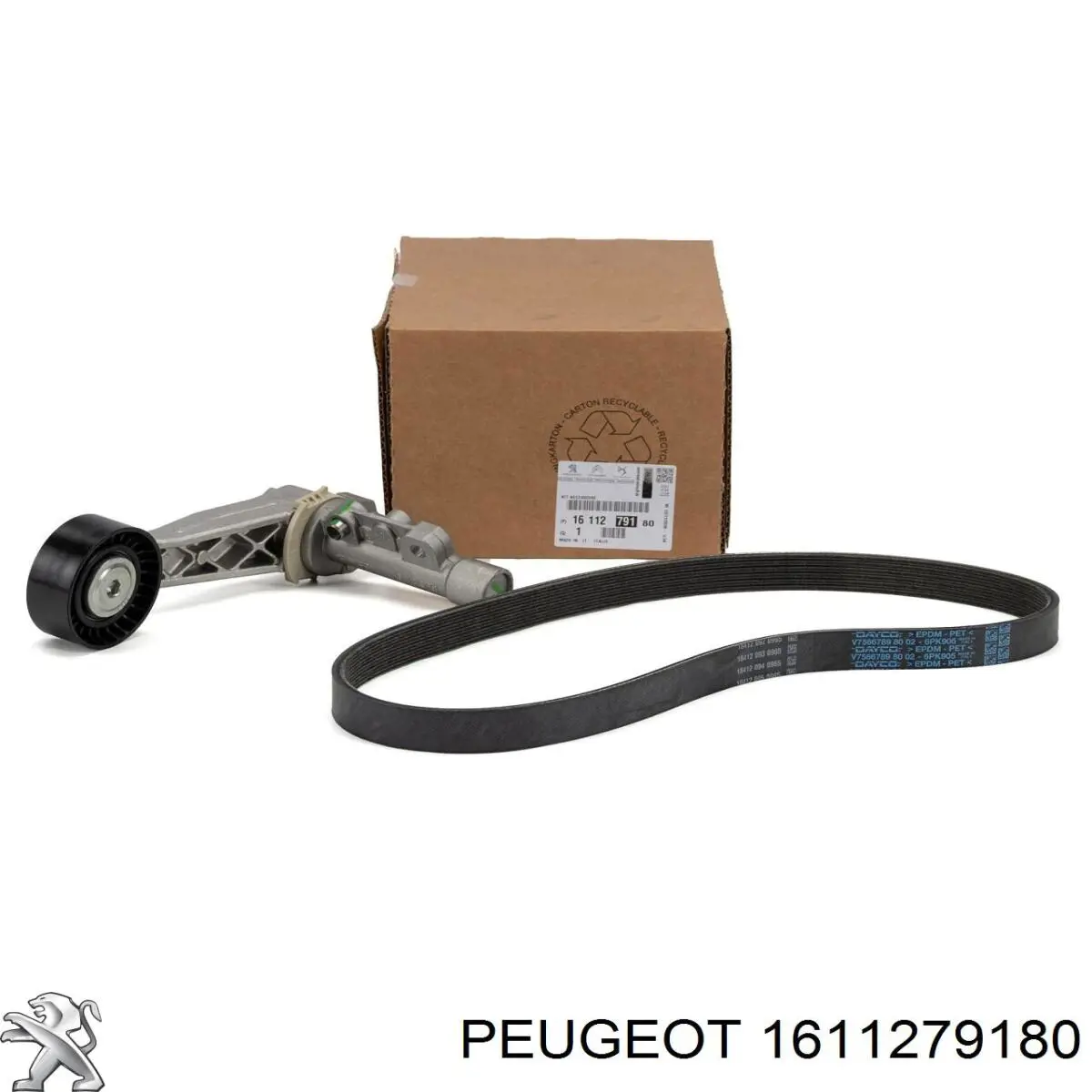 1611279180 Peugeot/Citroen ремень агрегатов приводной, комплект