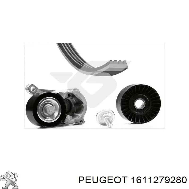 1611279280 Peugeot/Citroen Ремень приводной, комплект