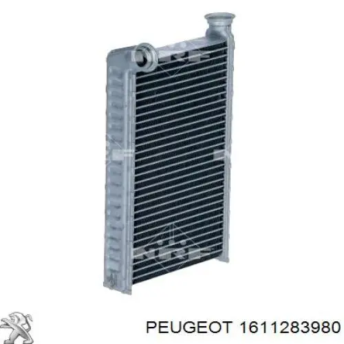 Радиатор печки (отопителя) NRF 54391 цена, от 69.14 USD