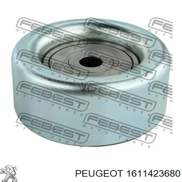 1611423680 Peugeot/Citroen Ролик приводного ремня, паразитный