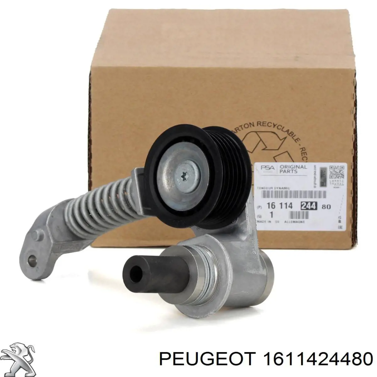 1611424480 Peugeot/Citroen reguladora de tensão da correia de transmissão