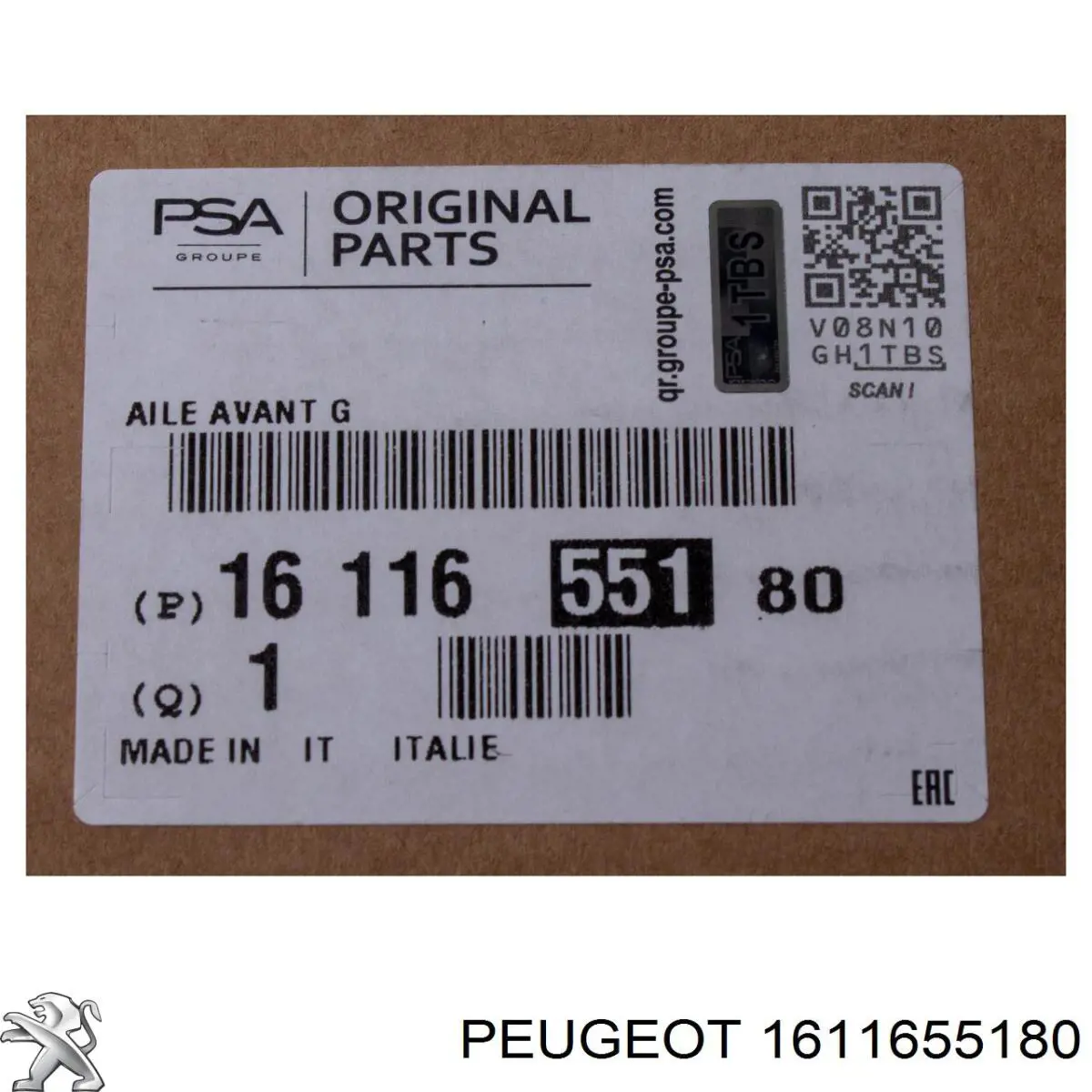 Крыло переднее левое Signeda PFT10070BL цена, от 99.31 USD