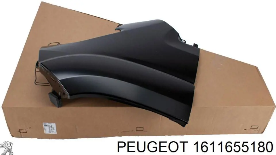 1611655180 Peugeot/Citroen pára-lama dianteiro esquerdo