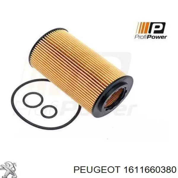 1611660380 Peugeot/Citroen масляный фильтр