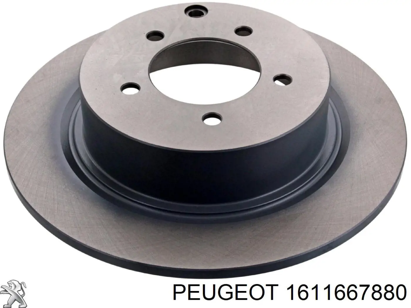 1611667880 Peugeot/Citroen диск тормозной задний