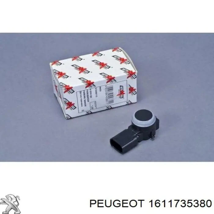 Sensor Alarma De Estacionamiento (packtronic) Frontal 1611735380 Peugeot/Citroen