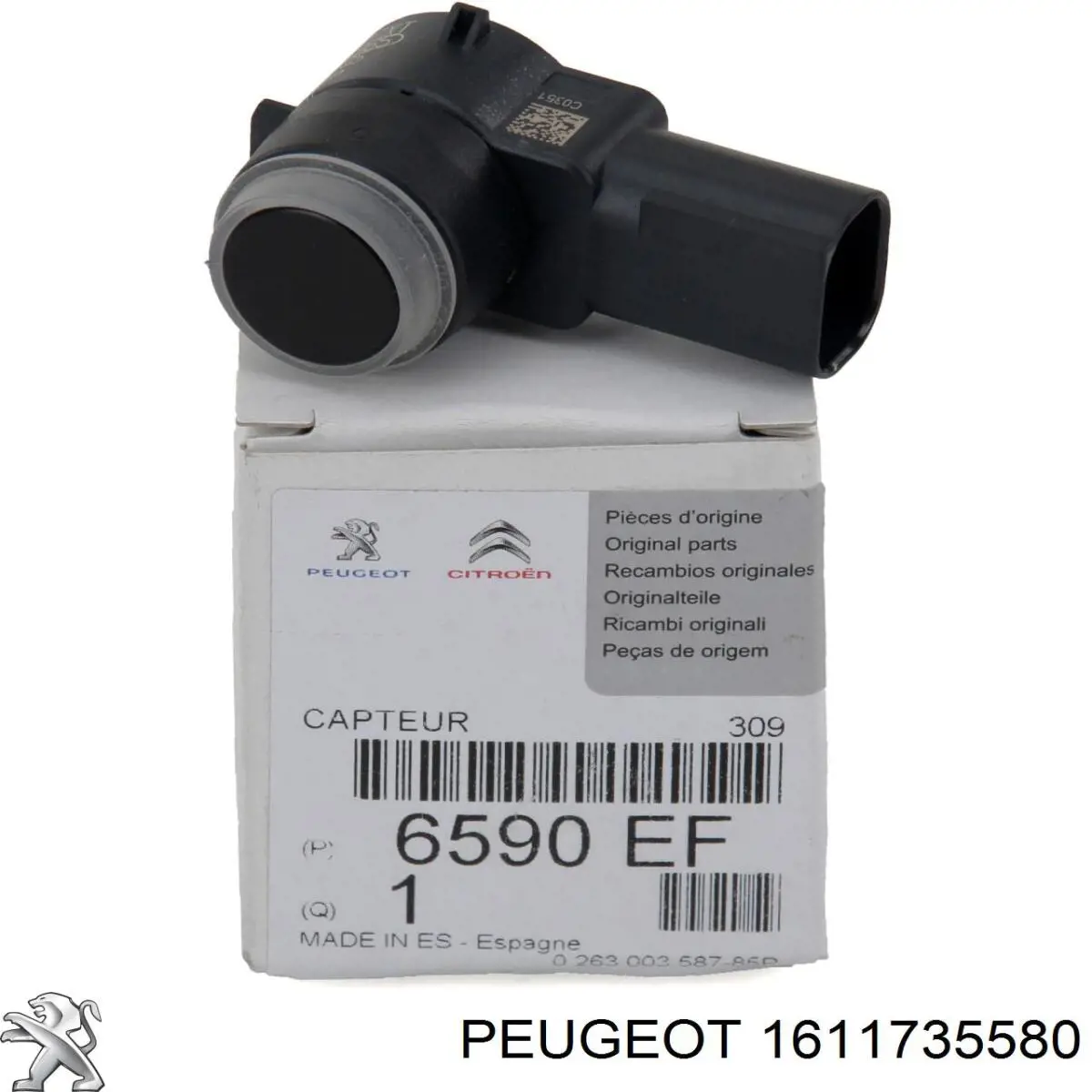 Купить 00006590EF Peugeot/Citroen Парктроники задние