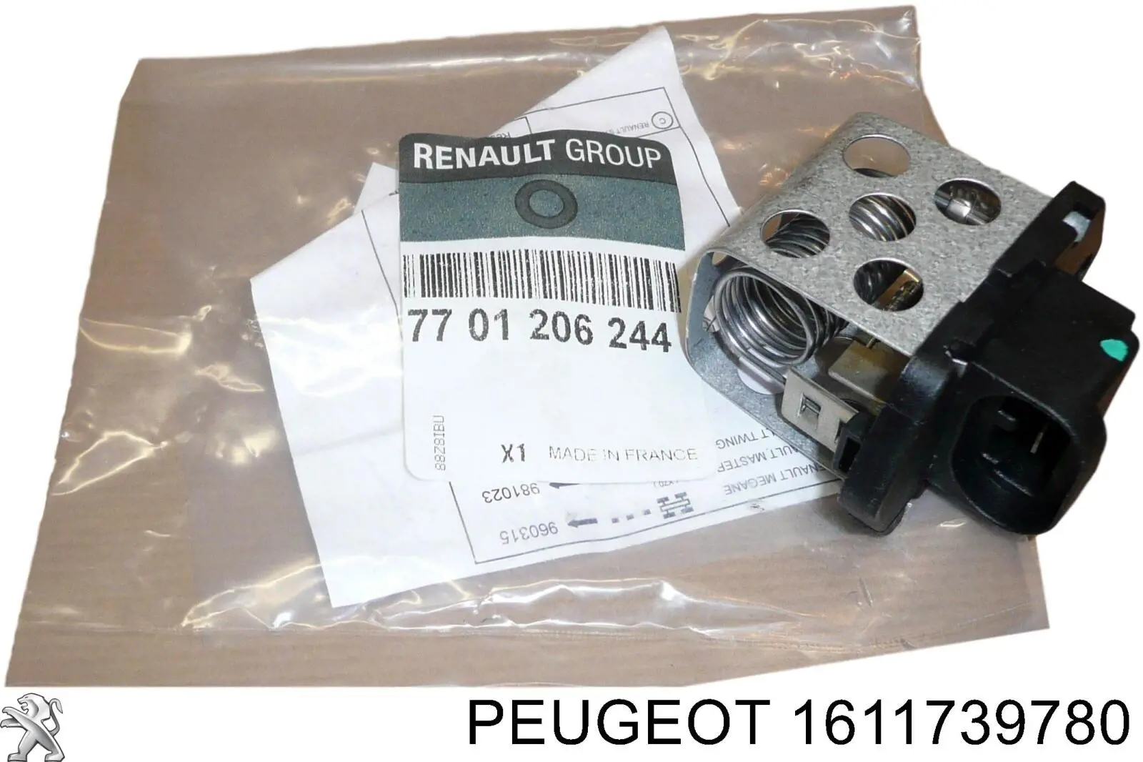 Жгут проводов мотора вентилятора охлаждения Peugeot/Citroen 1611739780 цена, от 22.04 USD